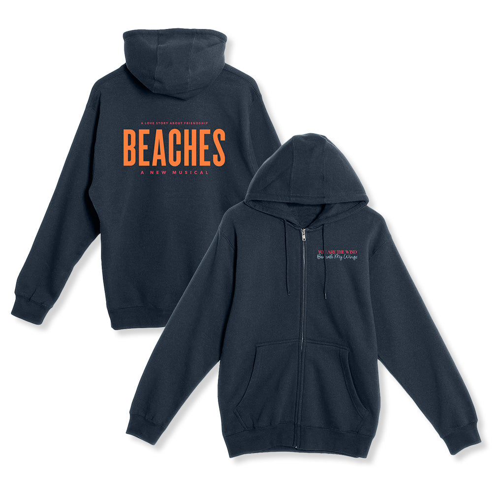 Beaches: A New Musical Wind Beneath My Wings Hoodie