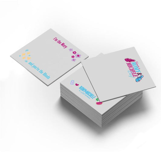 Romy & Michele Sticky Note Pad