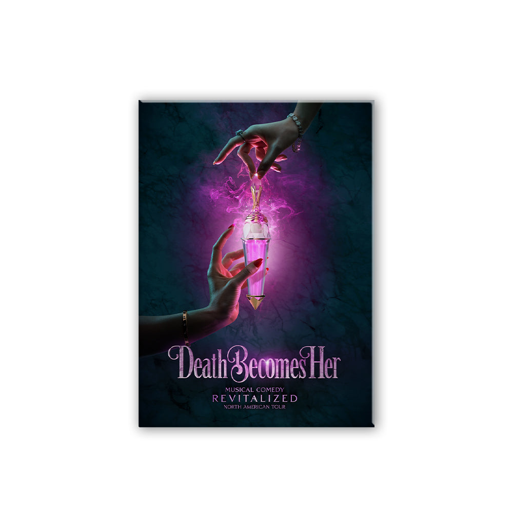 Death Becomes Her Tour Logo Magnet