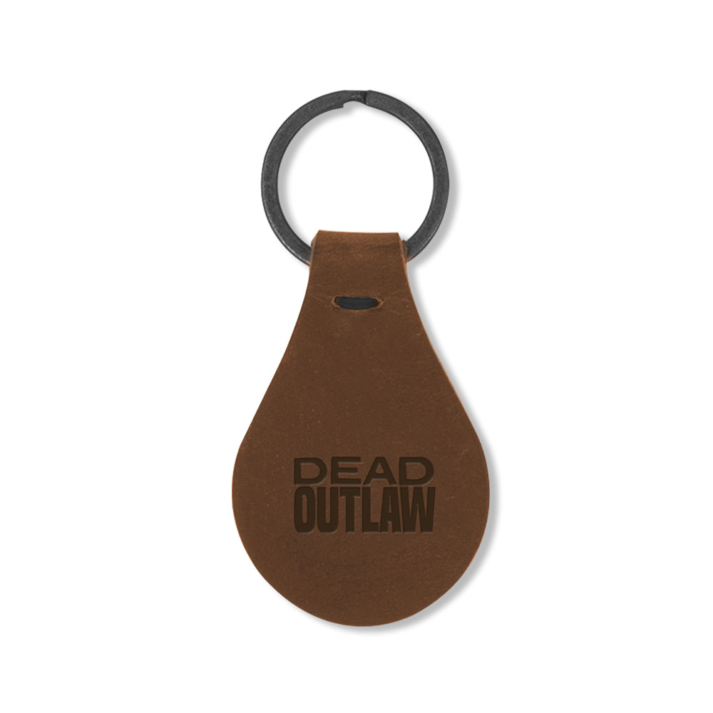 Dead Outlaw Leather Keychain