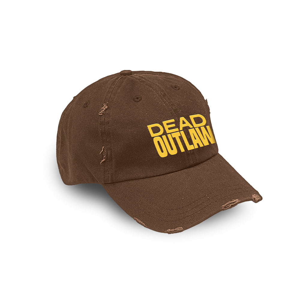 Dead Outlaw Distressed Logo Hat