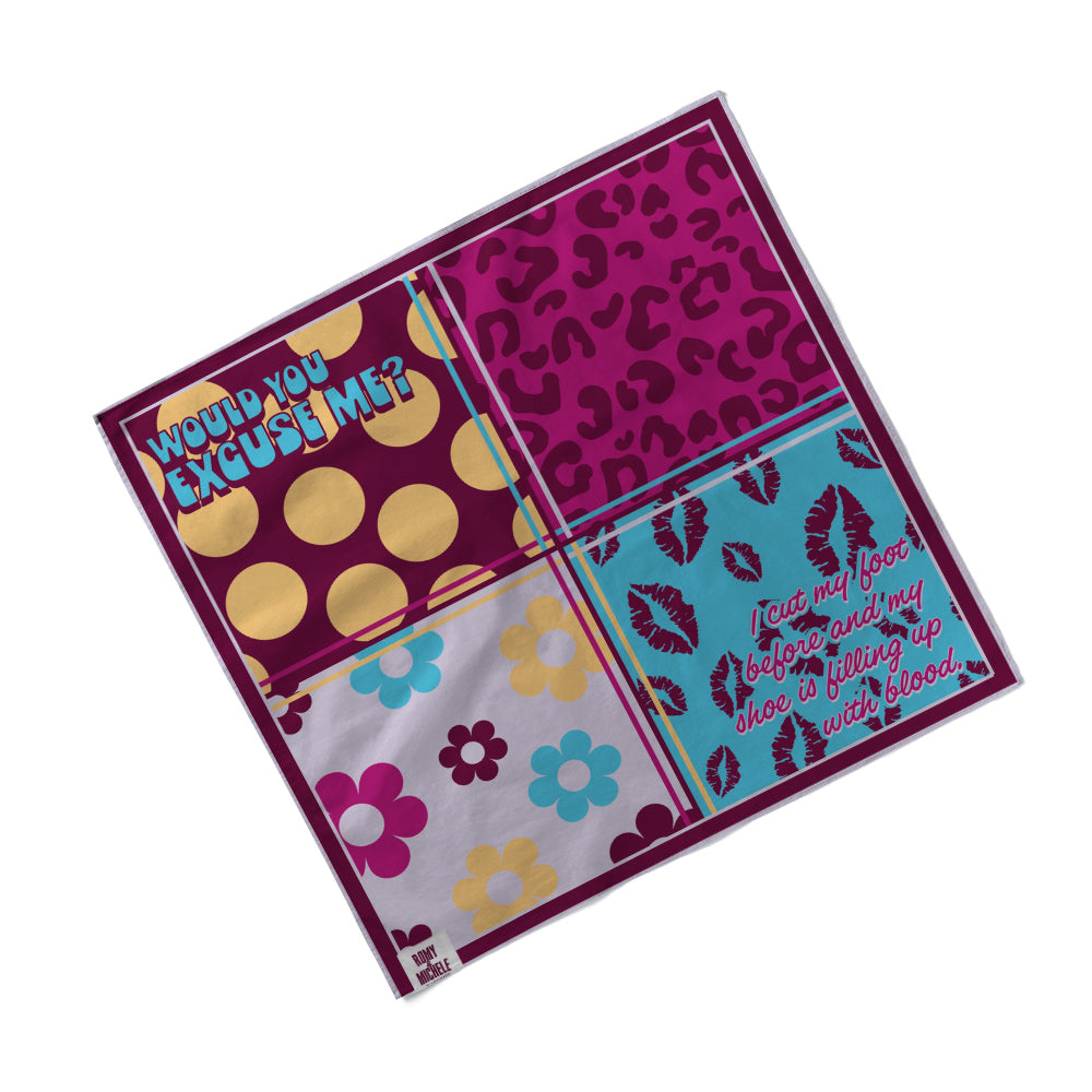 Romy & Michele Excuse Me Scarf