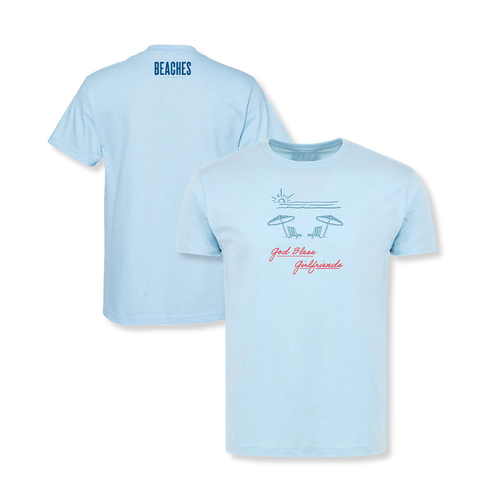 Beaches: A New Musical God Bless Girlfriends Tee