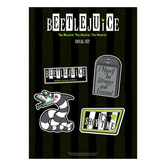 Beetlejuice Decal Set