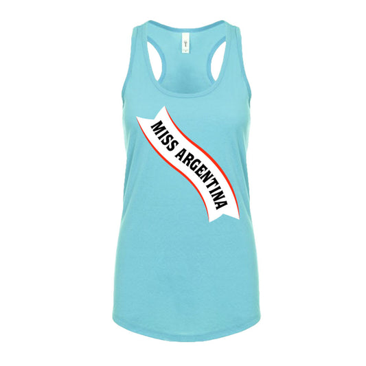 Beetlejuice Women's Miss Argentina Tank