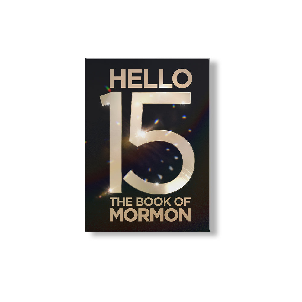 Book of Mormon 15th Anniversary Holographic Magnet