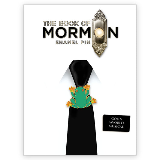 Book of Mormon Frog Enamel Pin