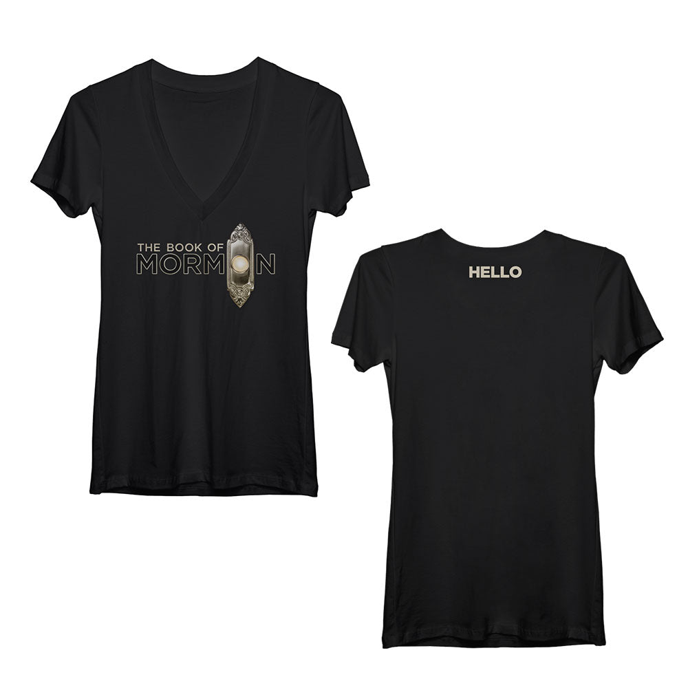 Book of Mormon Women's Logo V-Neck