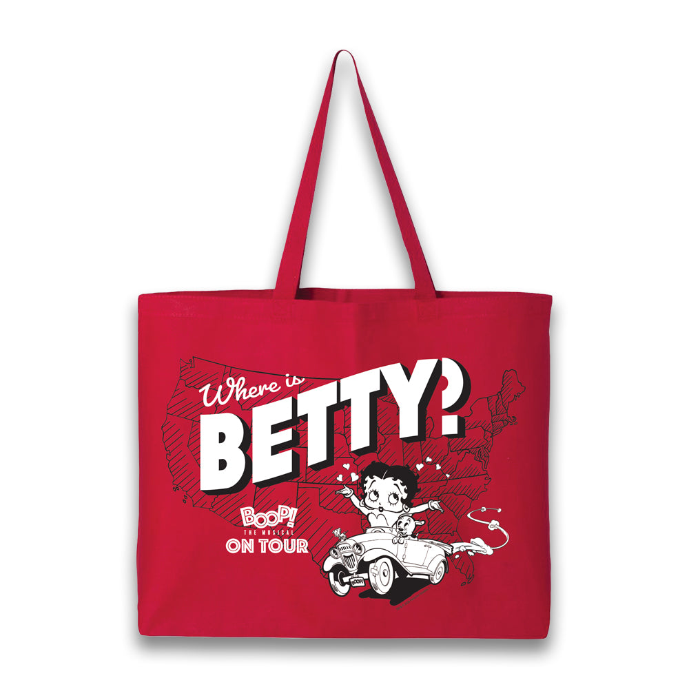 Boop the Musical Where is Betty? Tote Bag