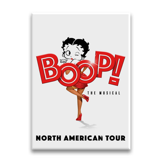 Boop! the Musical National Tour Logo Magnet