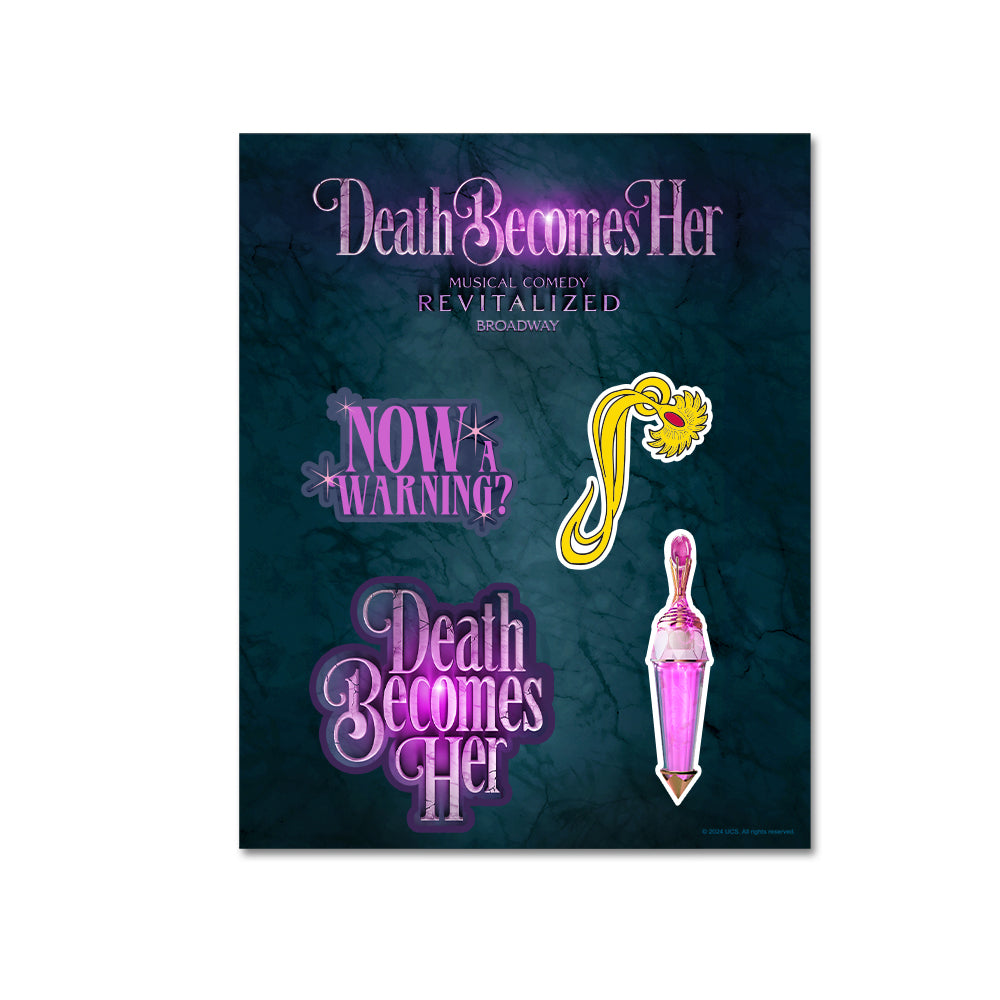 Death Becomes Her Sticker Set