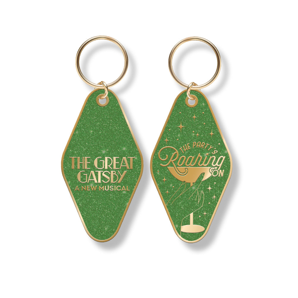 The Great Gatsby Logo Keychain