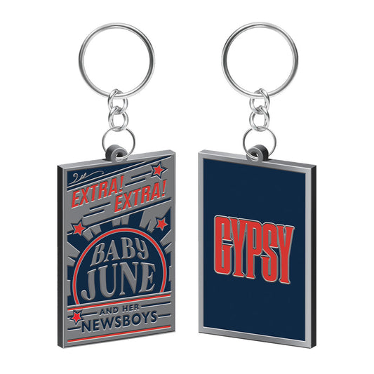 Gypsy Baby June and Her Newsboys Keychain