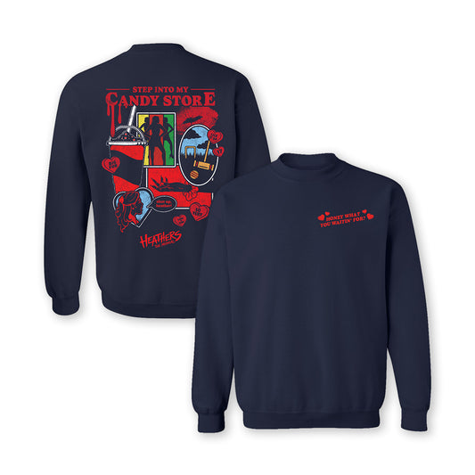 Heathers The Musical Candy Store Crewneck
