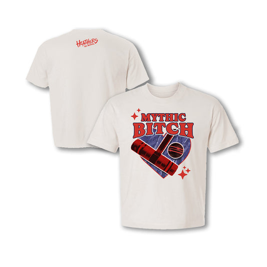 Heathers Mythic Bitch Crop Tee