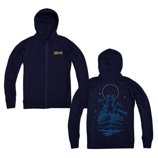 Life of Pi Navy Stars Hoodie