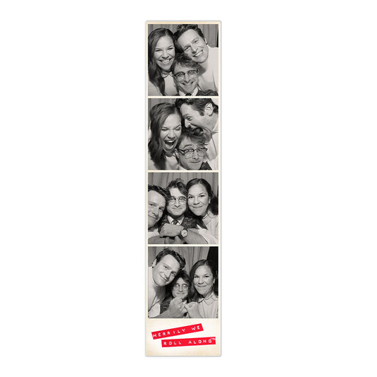 Merrily We Roll Along Photo Strip Magnet