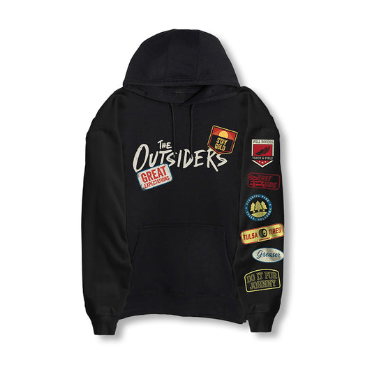 Outsiders Unisex Patch Hoodie