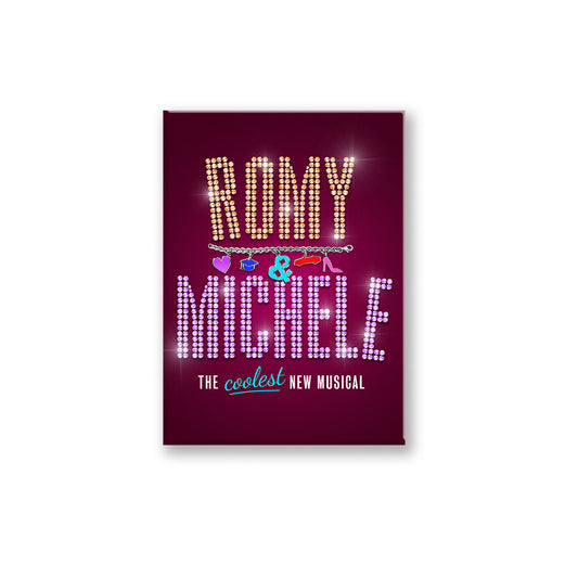 Romy & Michele Business Logo Magnet