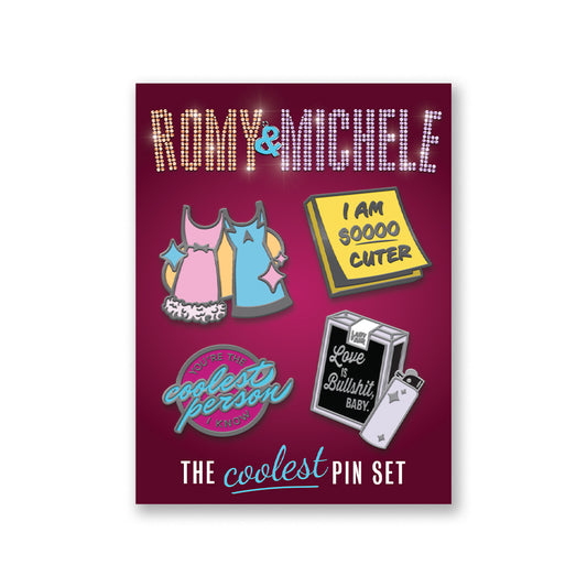 Romy & Michele Pin Set