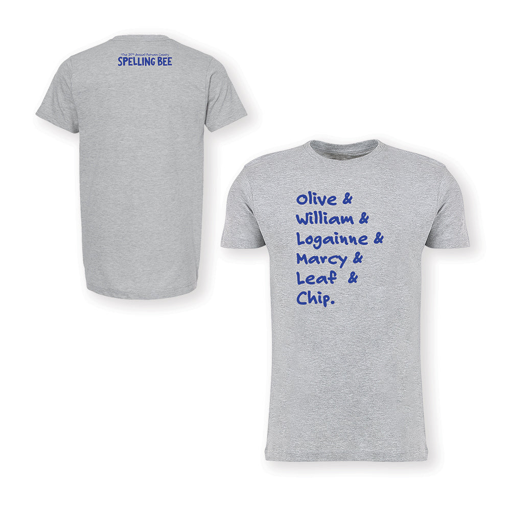 Spelling Bee Unisex Names Tee