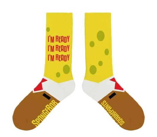 Spongebob I'm Ready Socks