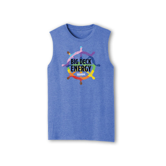 Titanique Big Deck Energy Pride Muscle Tank