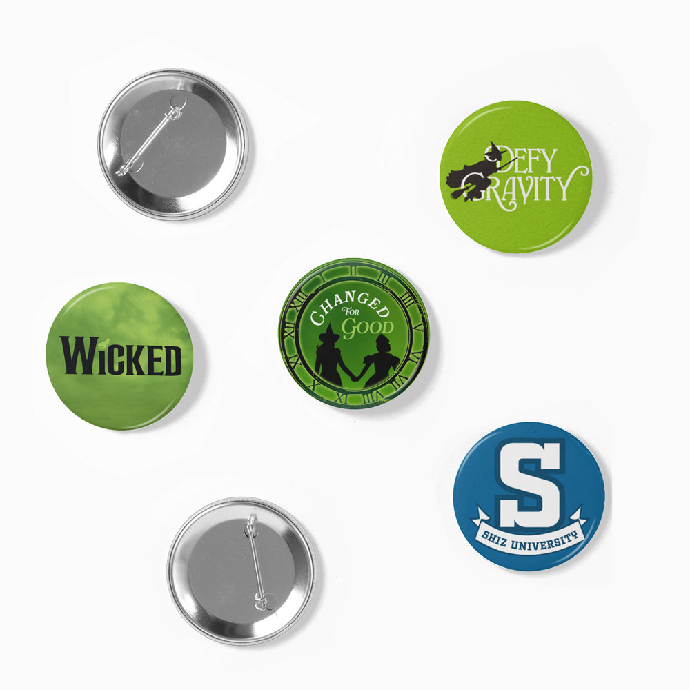 Wicked Green Button Set